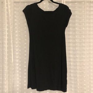 Banana Republic T-shirt Dress Black